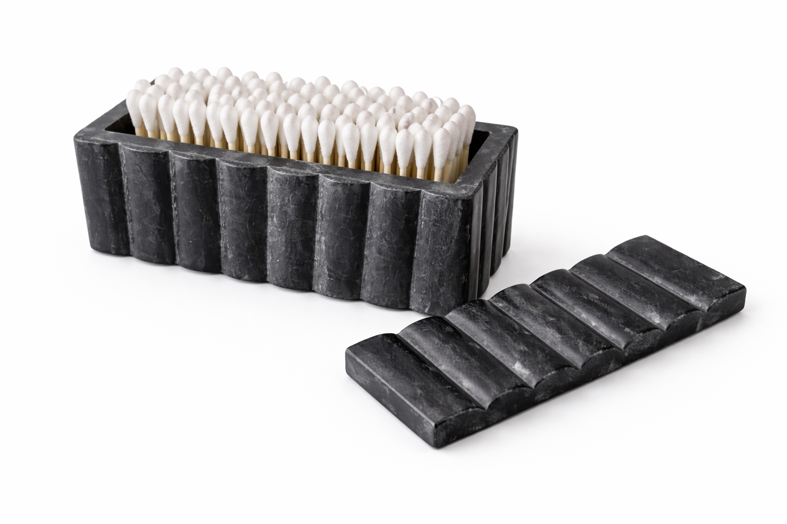 Cotton Swab Storage Dispenser